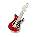 CHUYI Metal Guitar Shape 8GB USB 2.0 Flash Drive Waterproof Pen Drive Date Storage Memory Stick Thumb Drive(Red)