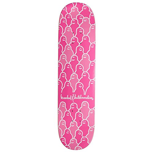 Krooked Krouded Pricepoint Pink Skateboard Deck - 7.75"