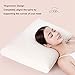 Bed Pillows for Sleeping Ergonomic-Low Loft Latex Pillow with Eye Mask-Dust Mite Resistant-Standard Soft by LEDIA