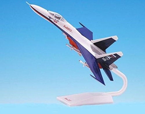 KhAANO Demo SU-27 Airplane Miniature Model Diecast 1:72 Scale Part# ASU-00270K-001