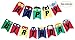 Pre Strung Superhero Inspired Bday Banner, Superhero Theme Happy Birthday Sign for Party Decorations