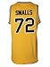 MOLPE 'BadBoy' #72 Smalls Basketball Jersey S-XXXL Yellow, 90S Hip Hop Clothing for Party, Stitched Letters and Numbers