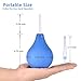 Enema Bulb, FEELSO Anal Vaginal Silicone Douche for Women Men Enema Kits with FDA Certificate Comfortable Medical Kits with 3 Replaceable Nozzle - 225ml