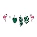 Tinksky Luau Party Supply Hawaii Garland Banner for Birthday Festival Decoration (Green)