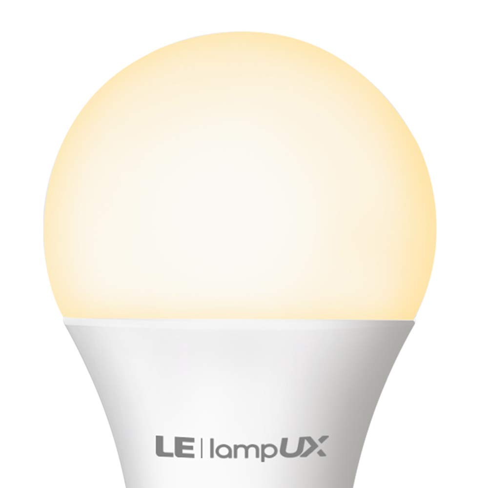 LE LampUX Ampoule Connectée Wifi E27, Blanc Chaud 2700K, 850lm, 9W, Equivalent a 60W, Dimmable, Compatible avec Alexa et Google Home, Pas Hub Requis, Lot de 2
