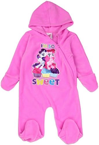 My Little Pony Baby Girls' Zip Up Fleece Pram (6/9M)