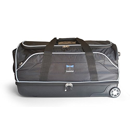 Travolution 28inch Wheeled Drop Bottom Duffel with Garment Rack Buy