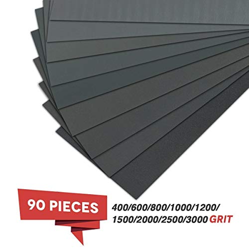 2 Sandpaper+Assortment+9x3+6+Automotive+Sanding