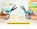 Stanley Minnow 5-Inch Pointed Tip Kids Scissors, Assorted Colors - Pack of 2 (SCI5PT-2PK)