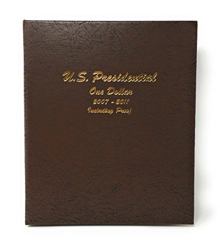 Dansco US Presidential Dollar with Proof Coin Album 2007 - 2011 #8184