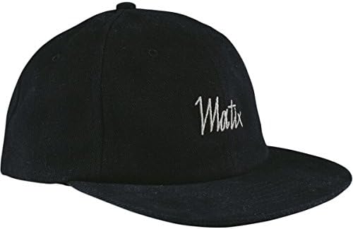 Matix Mens Classic Polo Adjustable Hat/Cap One Size Black