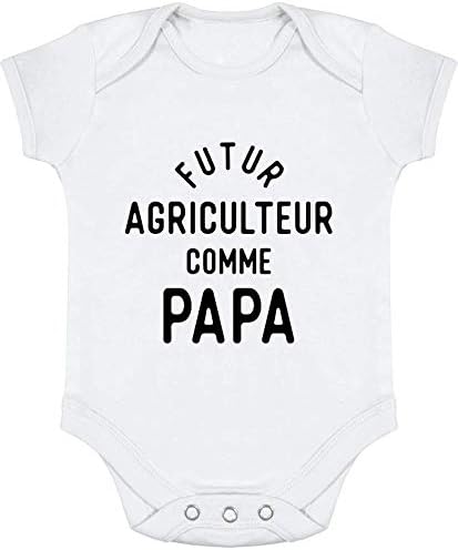 Bodys Body Bebe Humour Otshirt Cadeau Naissance Futur Agriculteur Comme Papa Imprime En France Vetements Beautynoir Co Uk