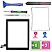 Prokit for New Black iPad 2 Digitizer Touch Screen Front Glass Assembly - Includes Home Button + Camera Holder + PreInstalled Adhesive with SlyPry tools kit primary