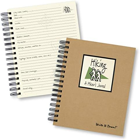Hiking, A Hiker's Journal (Natural Brown)