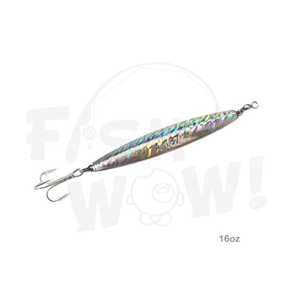 16oz-Diamond-Jig-Mylar-Holographic-Laser-jigs-with-a-Treble-Hook