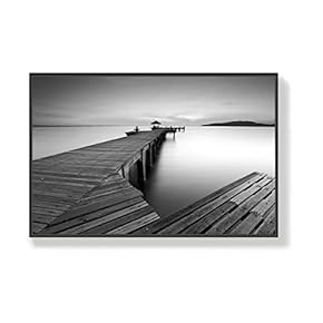 Canvas Wall Art for Living Room, Bedroom Seaside Framed Canvas Prints for Home Decoration Ready to Hang - 16x24 inches