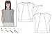 Style Arc Sewing Pattern - Ethel Designer Top (Sizes 18-30) - Click for Other