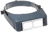 Donegan LX-5 OptiVISOR Headband Magnifier, 2.25X Magnification Optical-Grade Acrylic Lens Plate, 8