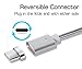 Smart&Cool Nylon Braided Super Magnetic USB-C / Type-CCharging and/or Data Sync Cable for Samsung Galaxy S8/S8 Plus(Caution: NOT Support Fast Charging) , LG G5/G6, Nokia 950/950XL etc