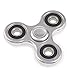 Metal Fidget Spinner Origianl Envolve (Silver) - For focus, calm anxiety, and break nervous habits - Long spins 3-5 minutes (Gift Packaging)