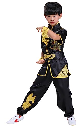 Boys Girls Kung Fu Master Tai Chi Dragon Chinese