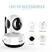 FREDI Wireless 1080P Ip Baby Camera WiFi Home Security Surveillance Camera for Baby/Elder/ Pet/Nanny Monitor, Pan/Tilt, Two-Way Audio & Night Vision
