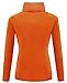 Women's Halloween High Neck Velma Sweaters Long Sleeve Slim Fit Casual Warm Orange Costume L