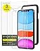 YOUMAKER [2021 Upgraded] 3 Pack HD Tempered Glass Screen Protector for iPhone 11 Pro Max/iPhone Xs Max, Case Friendly with Easy Installation Alignment Frame Premium for Apple iPhone 11 Pro Max 6.5 inch -3 Packs (iPhone 11/XR)