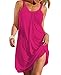 2017 Summer Women Fashion Casual Dresses Beach Cover up Large Rose