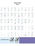 Cricut Solutions Cartridge, Stone Script