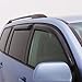 Auto Ventshade [AVS] Outside Mount Rain Guards for 2010 - 2017 GMC Terrain | Window Vent Visors, 4 pcs. - Smoke | 94167