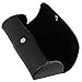 M-world Leather-Tone, Snap, Belt Loop, Soft-case, Eye Glasses Case (Black)