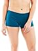 Caramel Cantina 6 Pack Nylon Spandex Plus Hipster Boy Short Panties (1X, Winter)