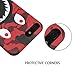 iPhone 7/8 Shark Face Case Street Fashion: Luxury Flexible Durable Designer Protective TPU Cover/Bumper/Skin/Cushion with Wrist Strap (Compatible with 4.7