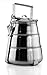 Stainless Steel Tiffin, 3-Tiered Metal India-Style Lunch Box / Bento / Cookie Container