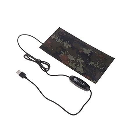 LANDUM Pet USB Heizmatte Reptile Einstellbare konstante Wärmer, Wasserdichtes Bett 5 W 7 W, 1: 10x20cm/3.94x7.87