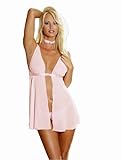 Dreamgirl Women's Chiffon Baby Doll #3950