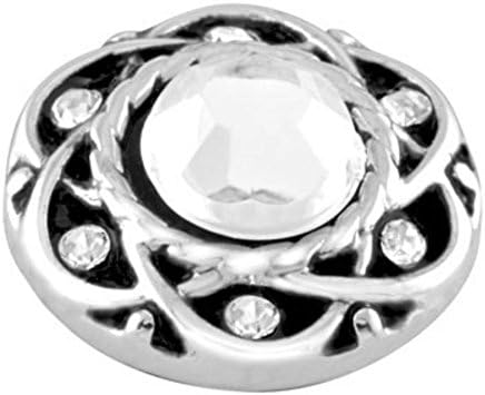 Lottie Dottie Magnetic Pops Petunia Silver and Clear Pop