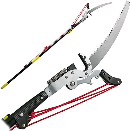 Happybuy Tree Pruner 5.4~17.7ft, Extendable Pole