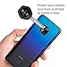 Orzero (4 Pack) Compatible for Huawei Mate 20 Pro Camera Lens Flexible Glass Protector, (Flexible Glass), (2.5D Arc Edges) HD Anti-Scratch Bubble-Free (Lifetime Replacement)