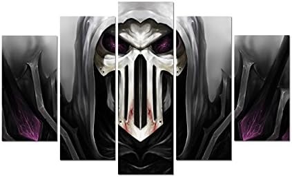 LMPTART(TM) 60x36 Inches Home Decor Art Print Deathmantle World Of Warcraft Movie Film Poster superhero abstract Wall Art Picture Children Kids Room Wall Decor Print Painting On Canvas Art Framed Hang