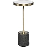Uttermost Laurier - 24.75 Inch Mirrored Accent Table