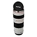Thermo LenZcup with Stainless Steel Insulated Tumbler (Modeling 1:1 Canon EF 70-200mm f/4L USM Lens, White), 16oz