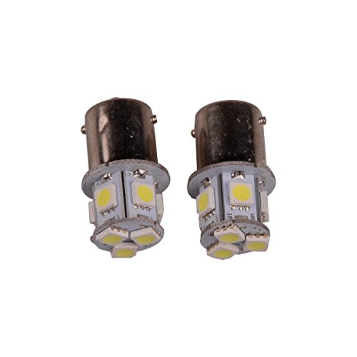 ABy 10PCS White 1156 5050 8SMD LED Replacement Bulb For Turn Signal Light,Reverse Light, Brake Light, Running Light, Tail Light, Corner Light,Parking Light, Side Marker Lights