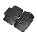 JJC MC-CF/SXS3 Water-Resistant Holder Hard Storage Memory Card Case For 2 CF 1 SXS Card