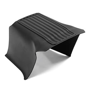 Skoda 6V0061580 middentunnelafdekking rubberen mat tunnel achter midden deurmat afdekking zwart