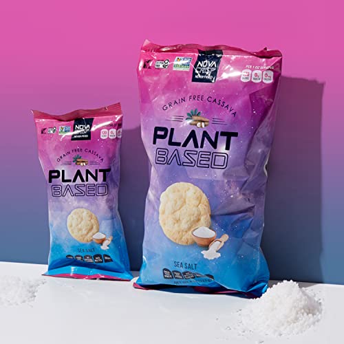 NOVACRISP Plant Based Cassava Chips & Crisps Certified Gluten Free