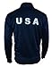 Rhinox Adult USA Soccer Football Track Jacket, Navy - Medium