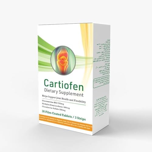 Cartiofen triple formula (MSM) to build cartilage and strengthen