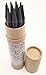 Ashleighnicolearts Artist Quality Colored Pencils with Super Long Lasting Woodless Design for Adult Coloring Drawing and Sketching (12, Graphite-Charcoal)